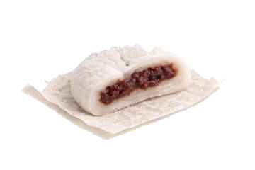 Chapssal Tteok (Red Bean Mochi)